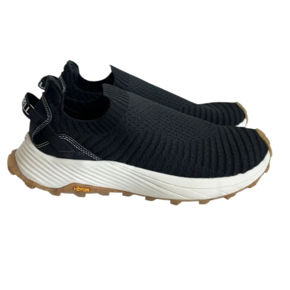 Merrell Shoes - Merrell Embark Moc Solution Slip On Athletic Hiking Shoe Sneaker Black Women 9.5